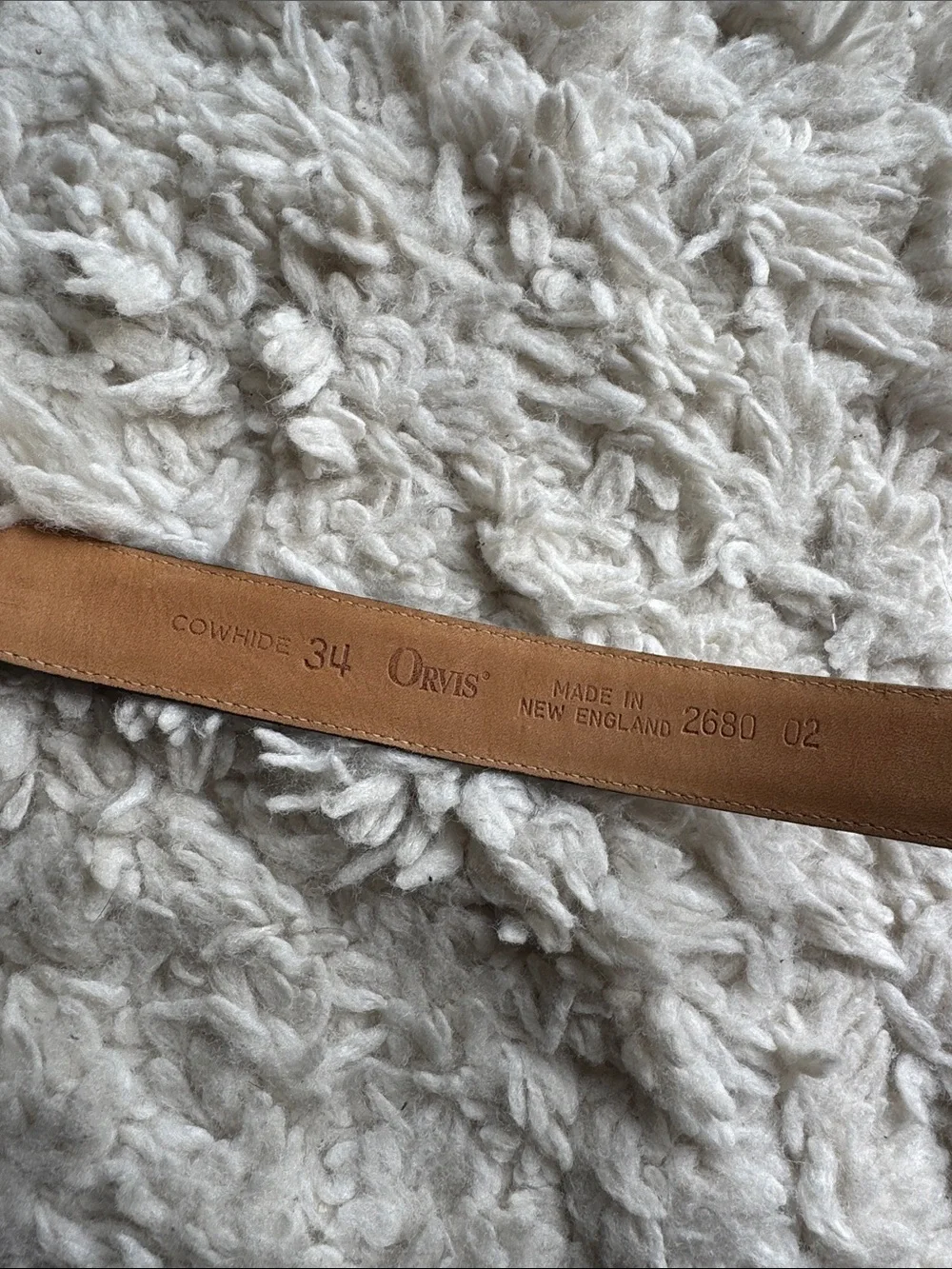 Orvis this belt